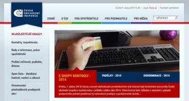 The Czech Trade Inspection Authority inspects online stores