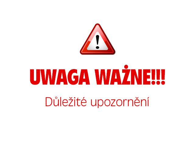 Zmiana cennika od 2.1.2018r.